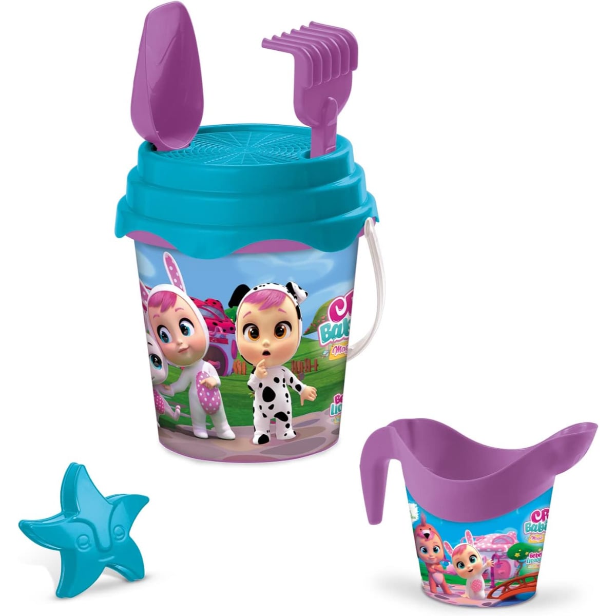 Mondo Cry Babies Beach Bucket Set Unisex, 3-4 Years