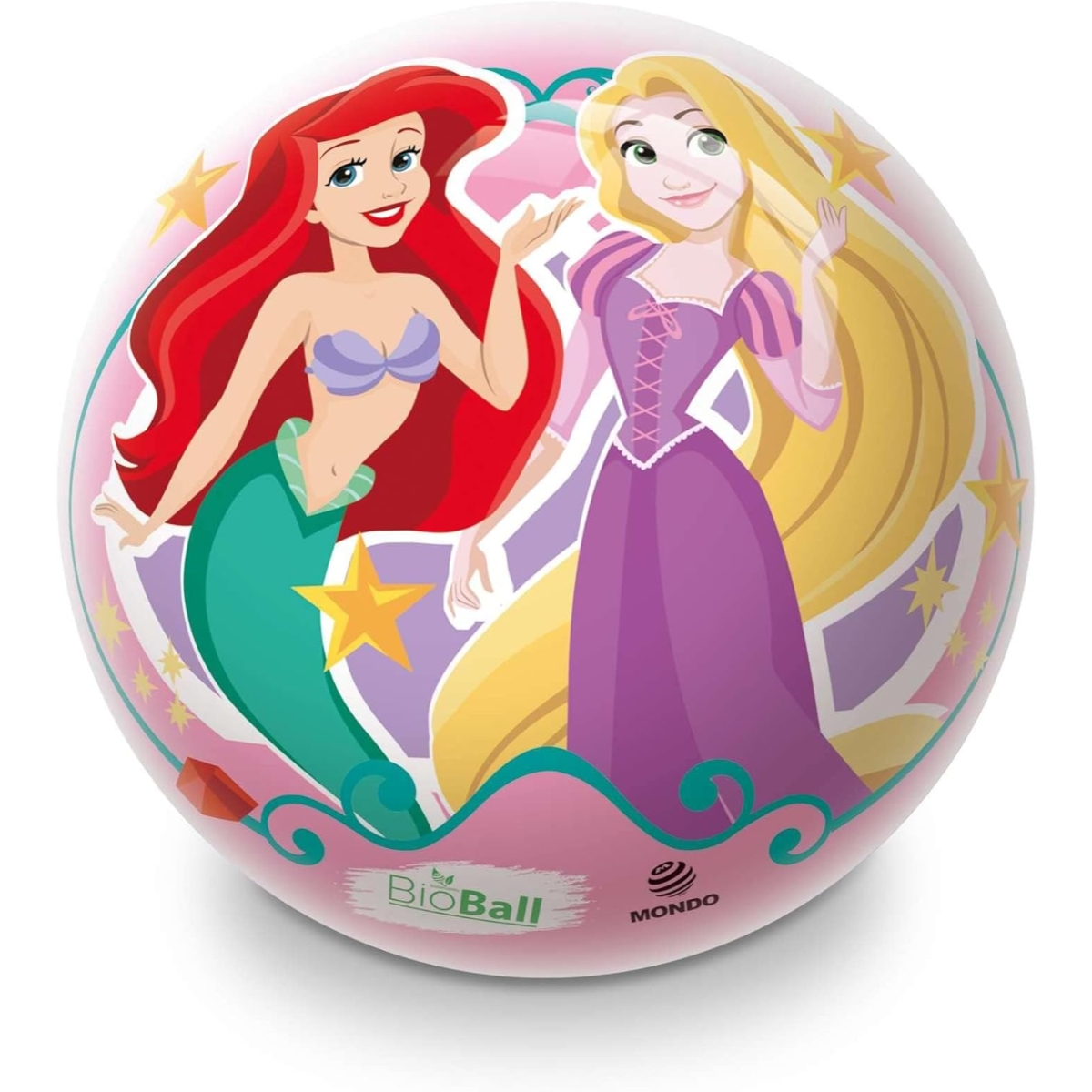 موندو كرة بيولوجية قابلة للنفخ بطابع أميرات ديزني للجنسين، 3-4 سنوات