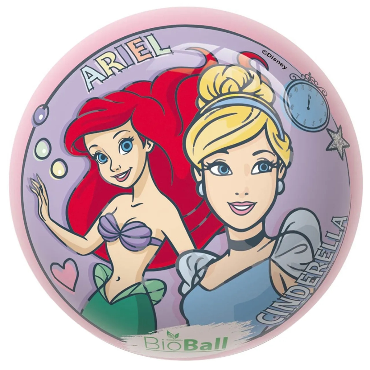 موندو كرة بيولوجية قابلة للنفخ بطابع أميرات ديزني للجنسين، 3-4 سنوات