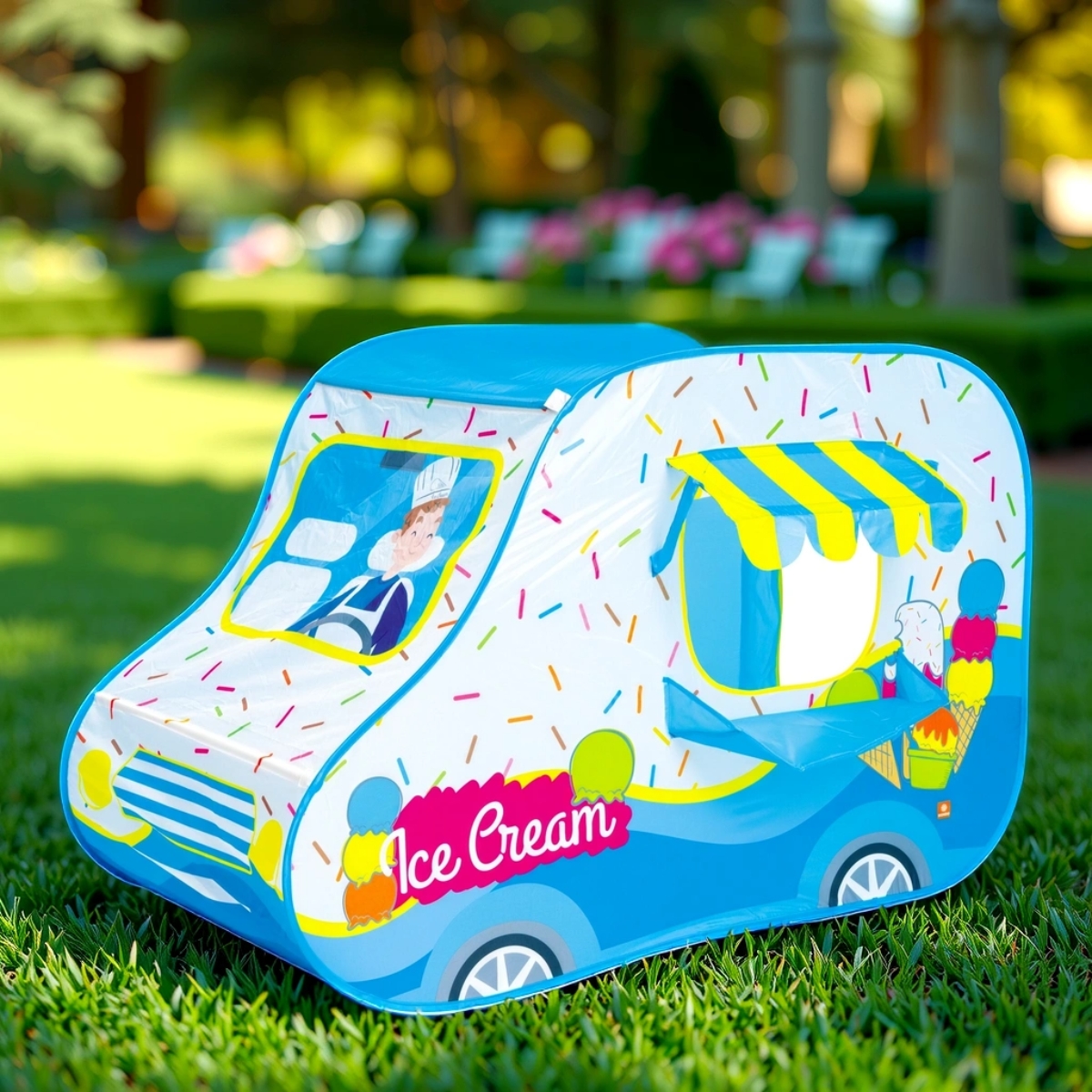 موندو خيمة لعب سيارة الآيس كريم للجنسين، 3-4 سنوات