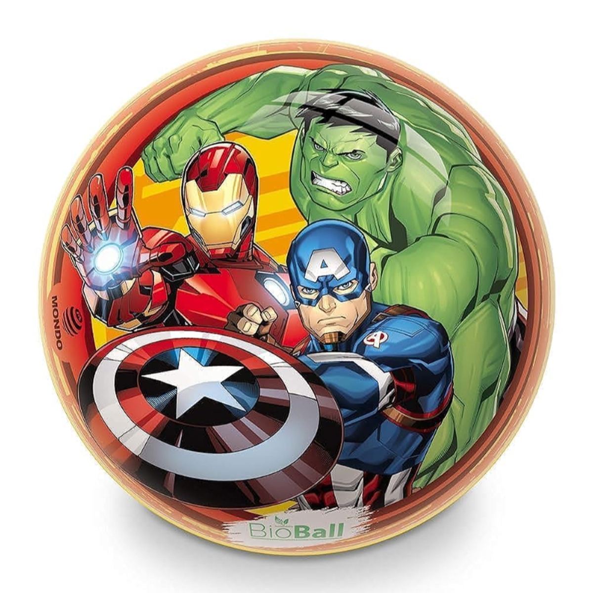 موندو كرة بيولوجية قابلة للنفخ من أفنجرز مارفل للجنسين، 3-4 سنوات
