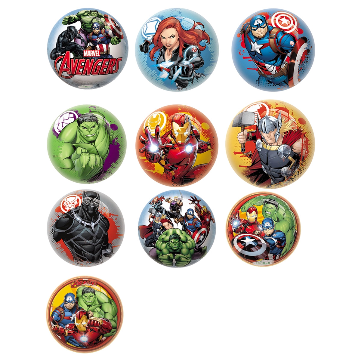 موندو كرة بيولوجية قابلة للنفخ من أفنجرز مارفل للجنسين، 3-4 سنوات