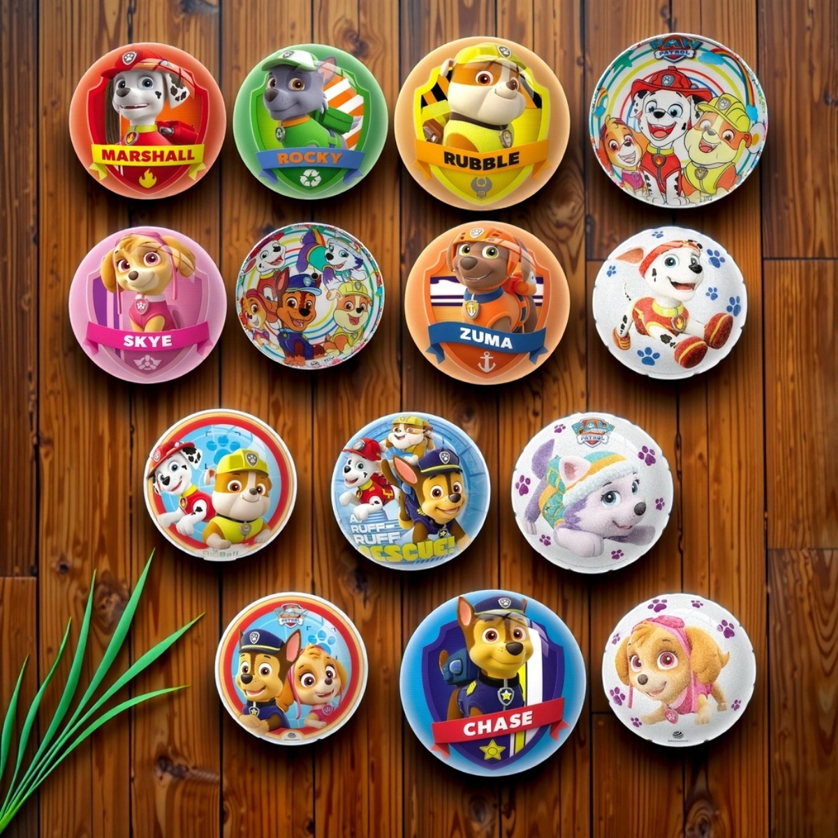 موندو كرة قابلة للنفخ بطابع باو باترول للجنسين، 3-4 سنوات