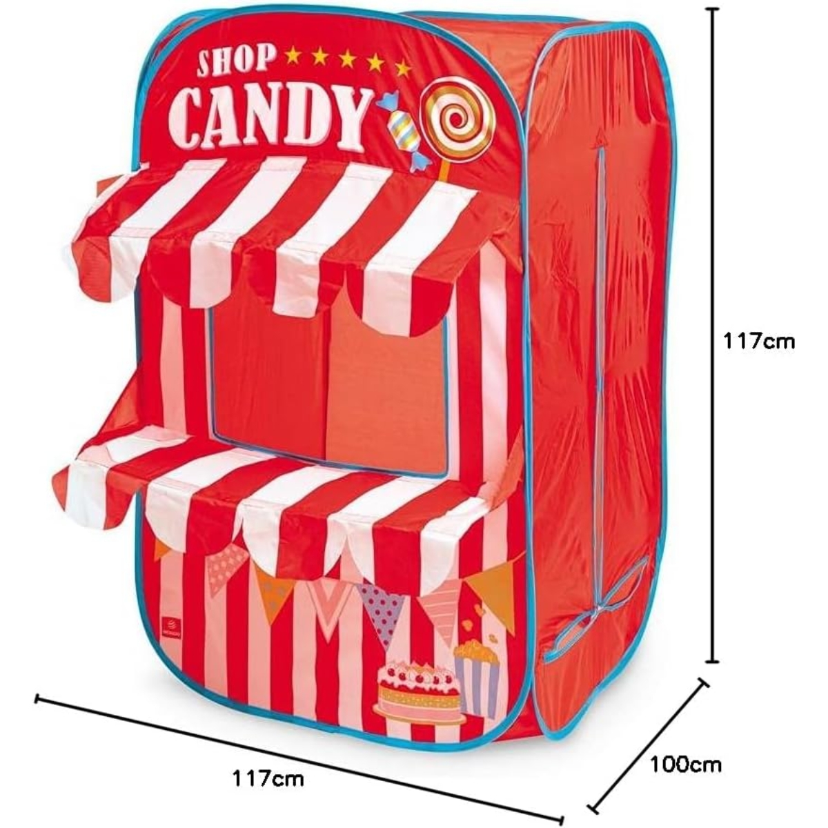 موندو خيمة لعب متجر الحلوى المنبثق للجنسين، 3-4 سنوات