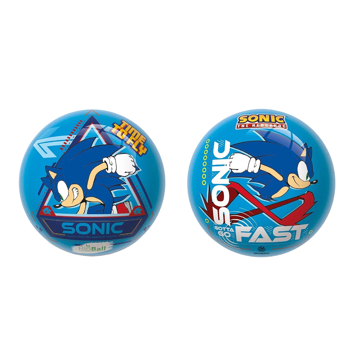 موندو كرة بيولوجية قابلة للنفخ من سونيك للجنسين، 3-4 سنوات