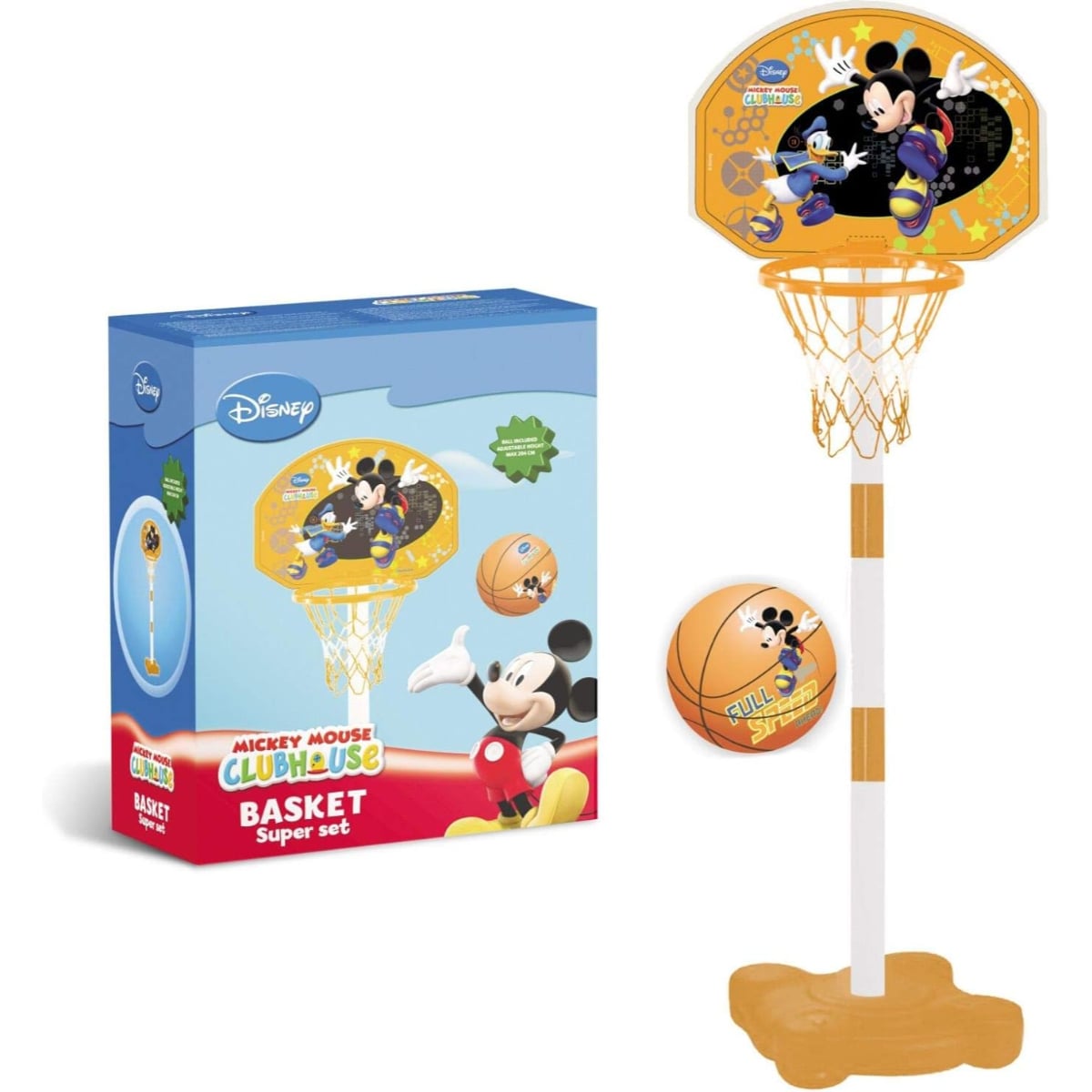 Mondo Super Mickey Basketball Stand Unisex, 3-4 Years