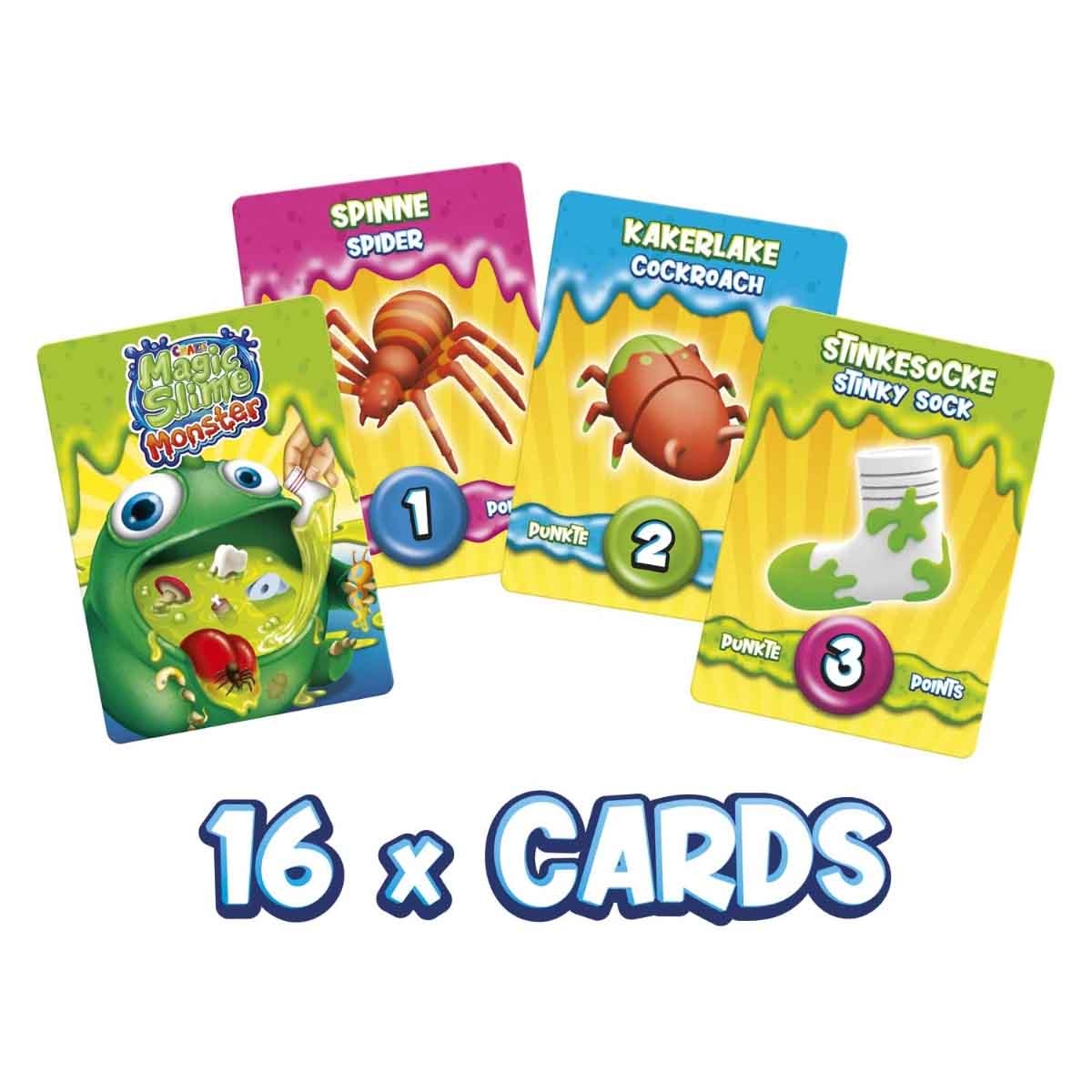 مونوبولي مجموعة لعبة الورق مع سلايم مونستر من كريز ولوح الشطرنج من أنكيت تويز، للجنسين، 5-7 سنوات