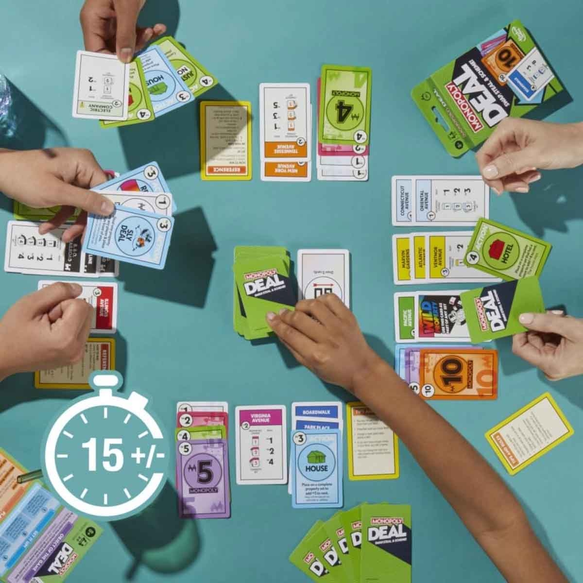 مونوبولي مجموعة لعبة مونوبولي ديل ريفريش مع هاسبرو جيمينج هنغري هنغري هيبوز، للجنسين، 8-10 سنوات