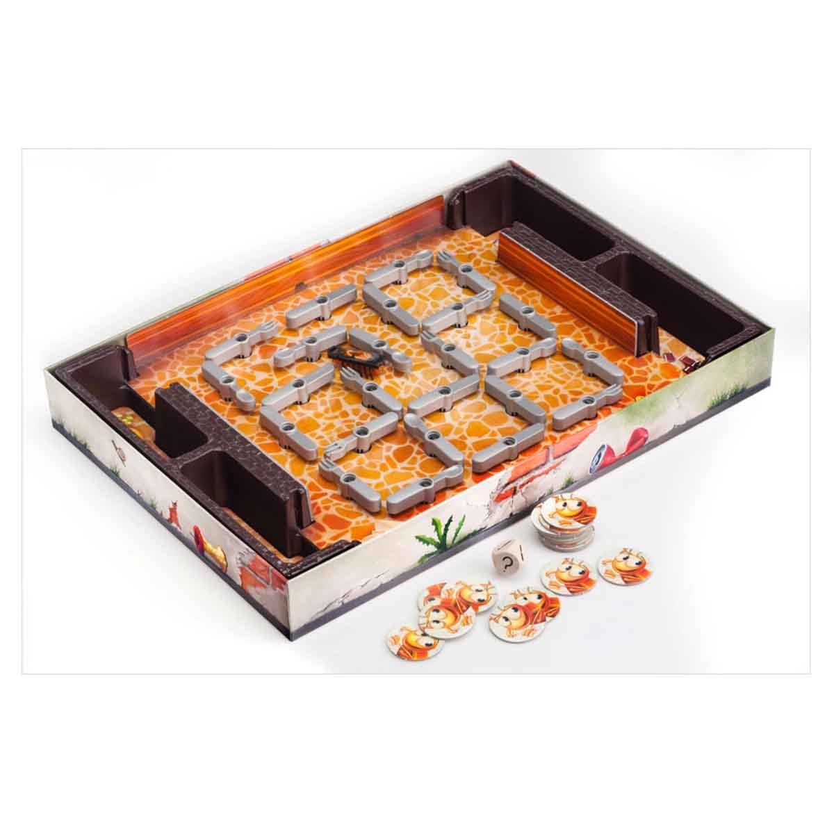 مونوبولي ستيتش مجموعة اللعبة مع لعبة لا كوكاراشا من رافنسبورجر ولوح الشطرنج من أنكيت تويز، للجنسين، 8-10 سنوات