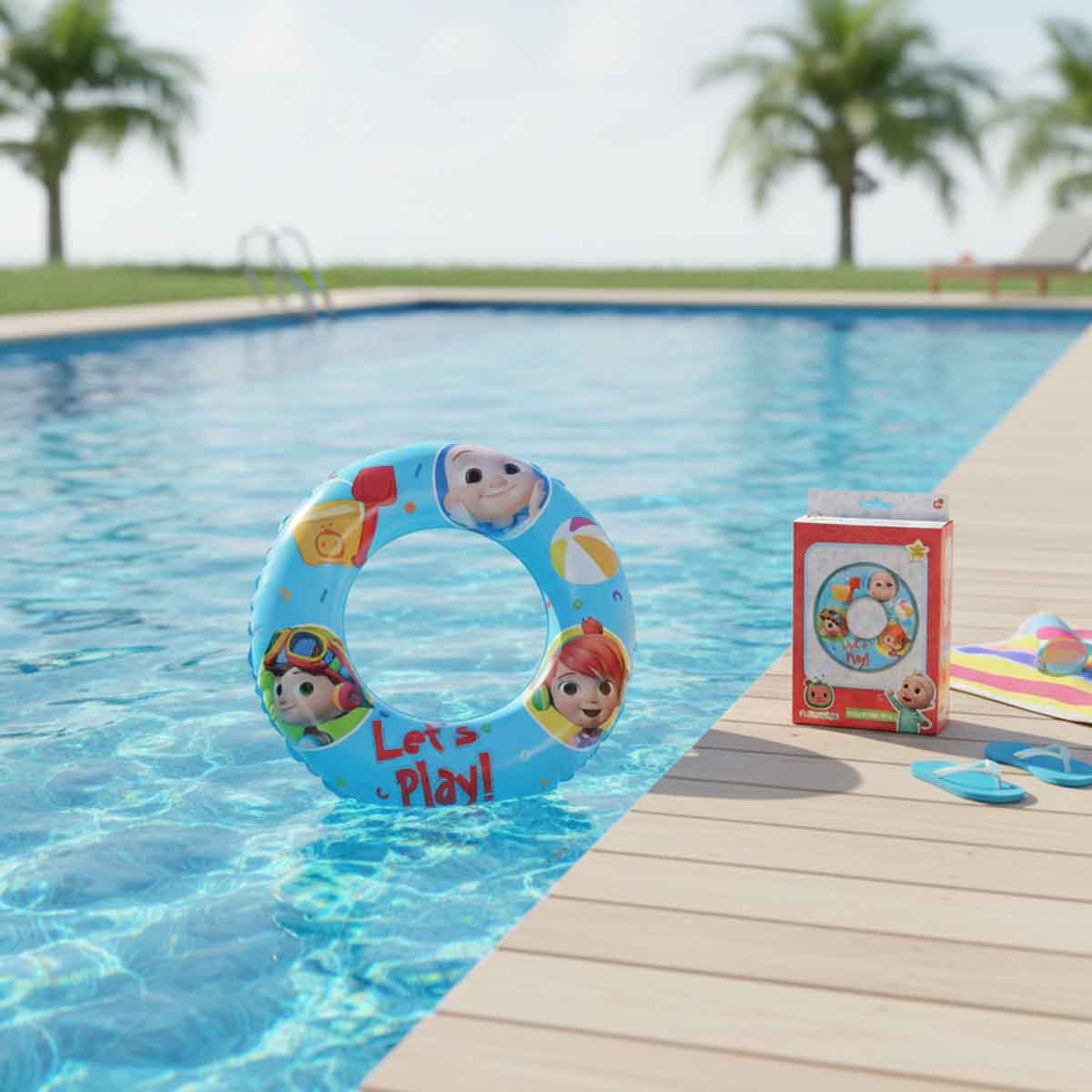 كوكميلون عوامة سباحة للجنسين، 3-4 سنوات