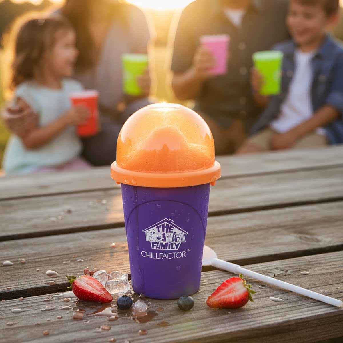 موشايا فاميلي تشيل فاكتور صانعة سلاش نيون للجنسين، من عمر 3-4 سنوات