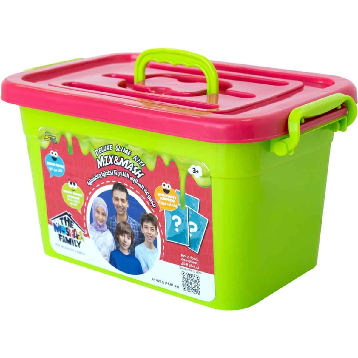 موشايا فاميلي مجموعة سلايم ديلوكس ميكس آند ماش للأطفال بعمر 3-4 سنوات