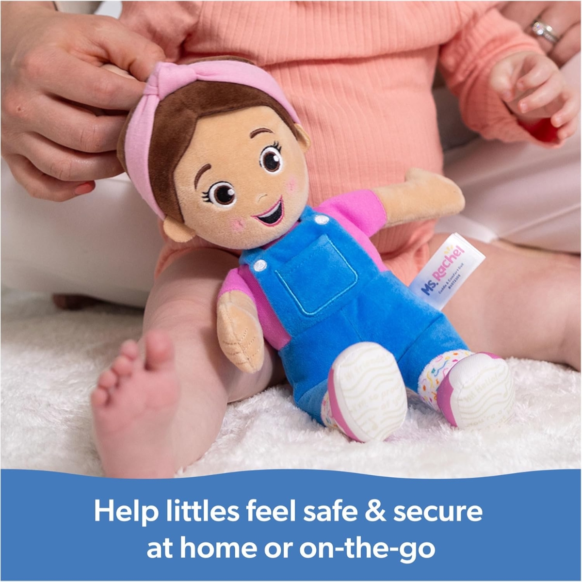 مس ريتشل دمية كادل اند كومفورت 11 بوصة للأطفال الصغار 0-2 سنوات