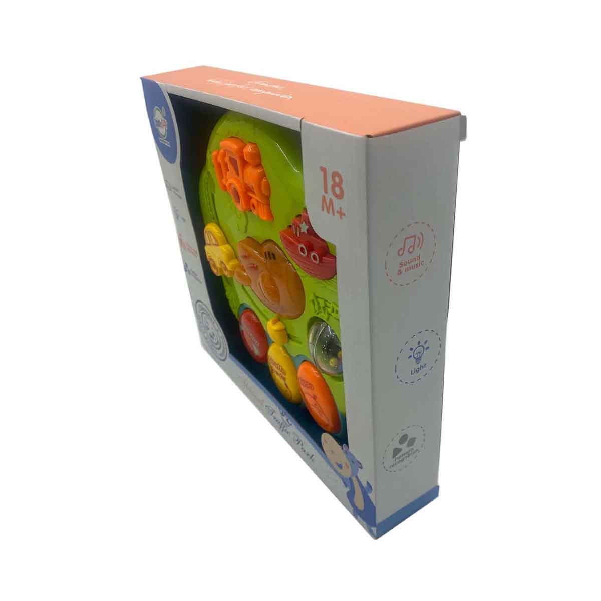 تشيمستار مدينة مرور موسيقية مع صوت وضوء للأطفال من عمر 0-2 سنوات