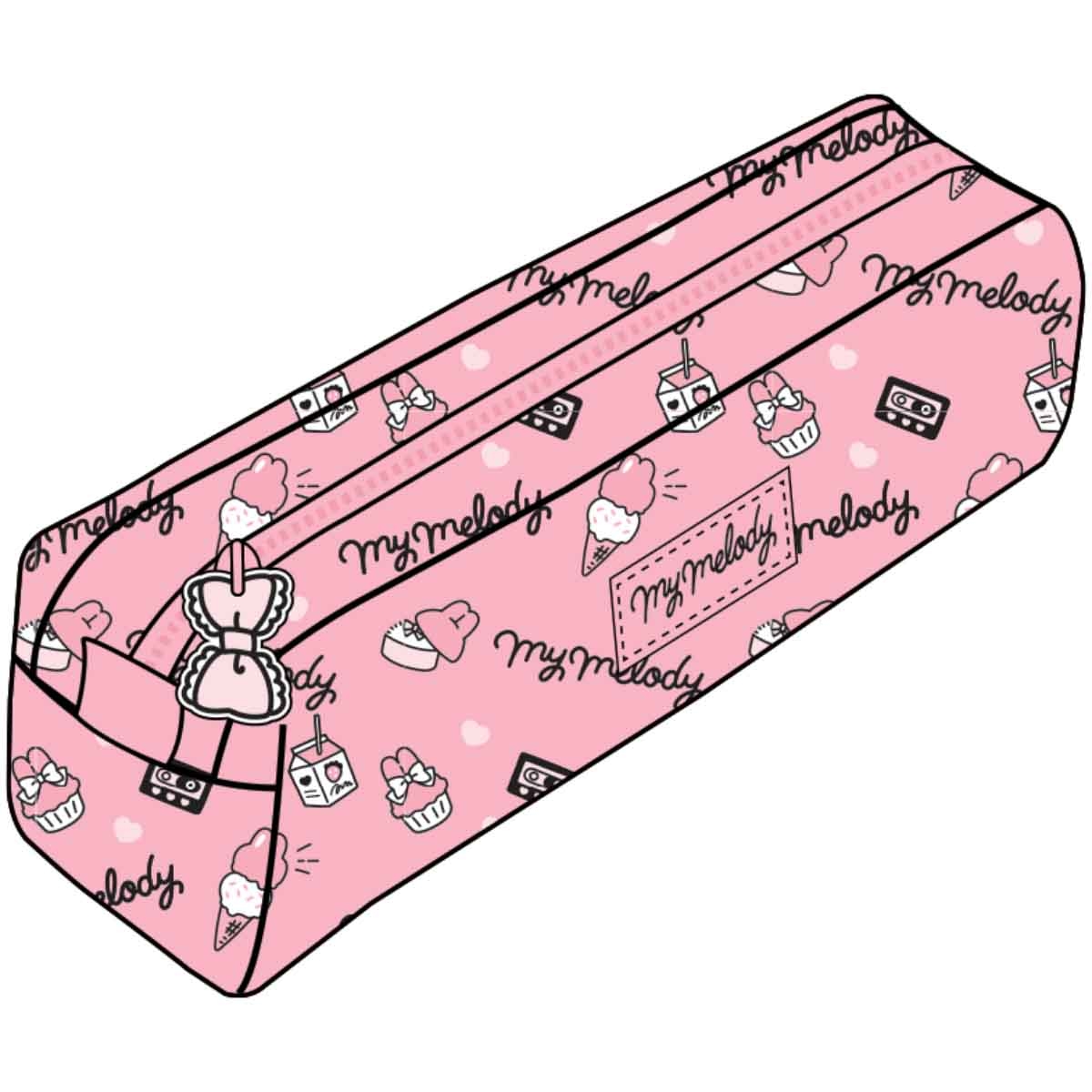 ماي ميلودي مجموعة حقيبة ظهر 4 في 1 مع حقيبة غداء وزجاجة ستانلس ستيل ومقلمة