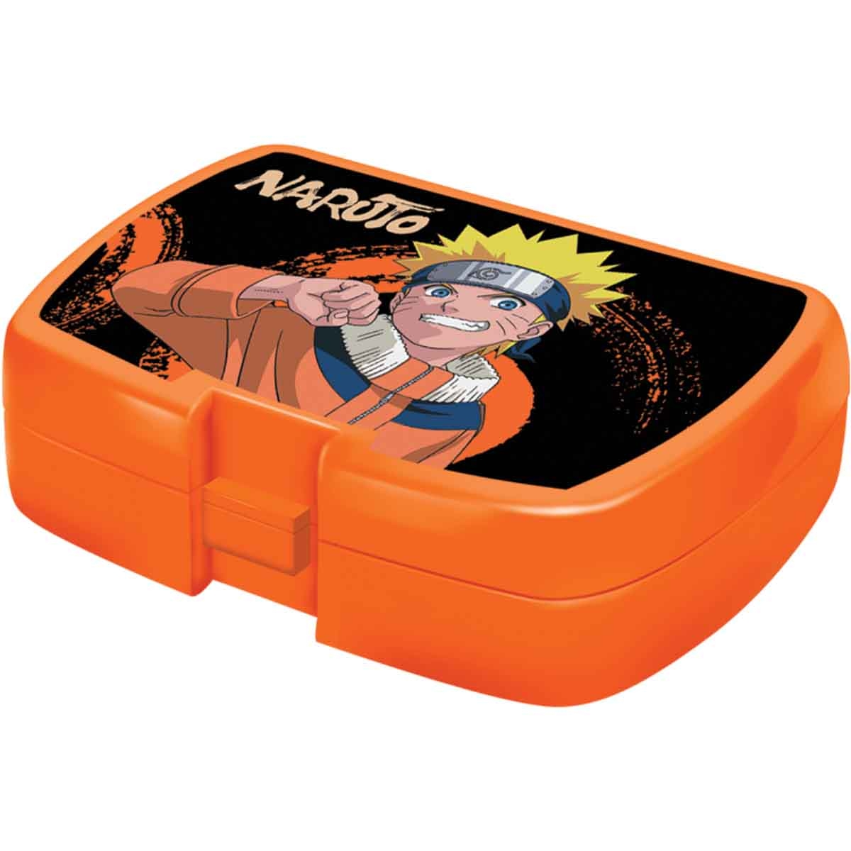 ناروتو مجموعة حقيبة ترولي 5 في 1 مقاس 14 انش مع صندوق غداء وزجاجة ومقلمة وحقيبة غداء