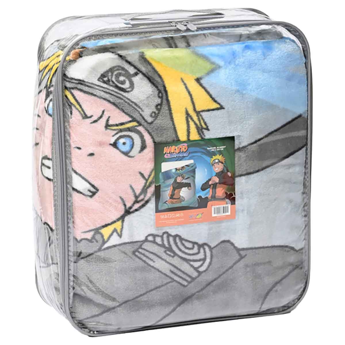 ناروتو بطانية راشيل باللون الأزرق مصنوعة من %100 بوليستر