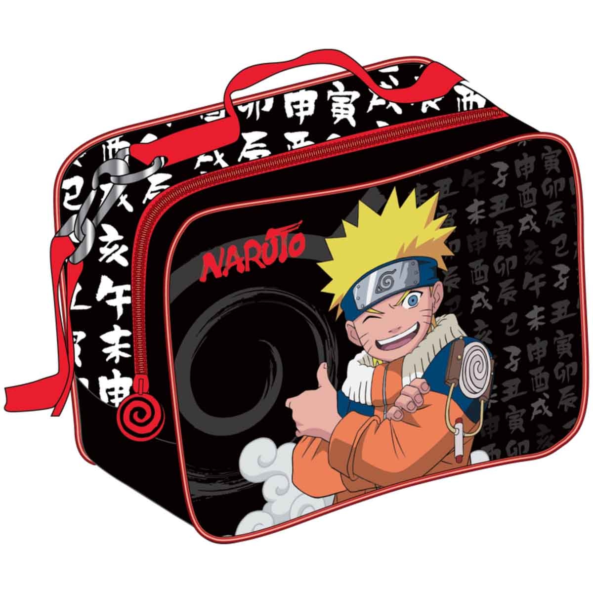ناروتو حقيبة غداء مدرسية معزولة بتصميم TV طوكيو