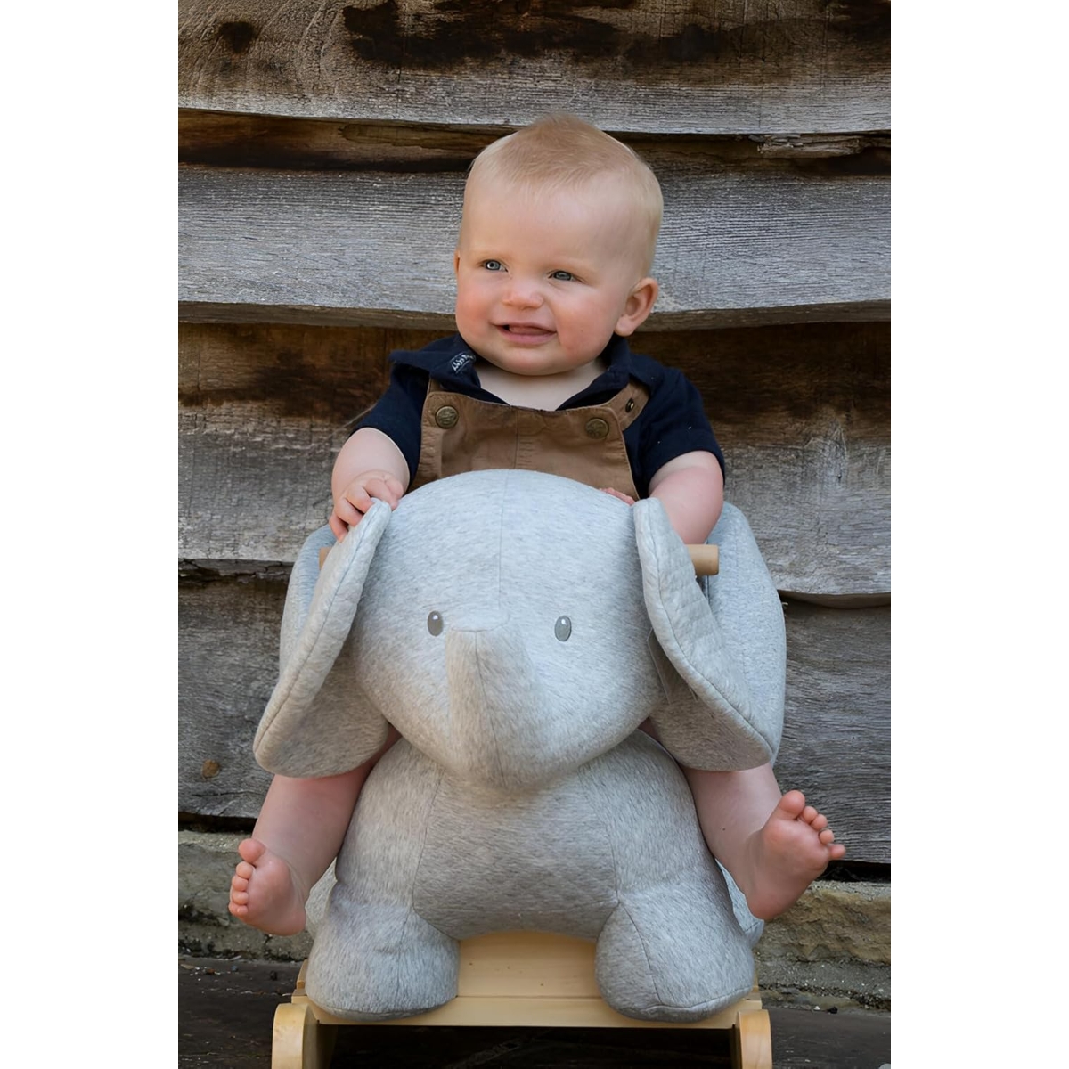 ناتو تمبو لعبة الفيل الهزاز للأطفال الصغار، من عمر 0 إلى 2 سنة