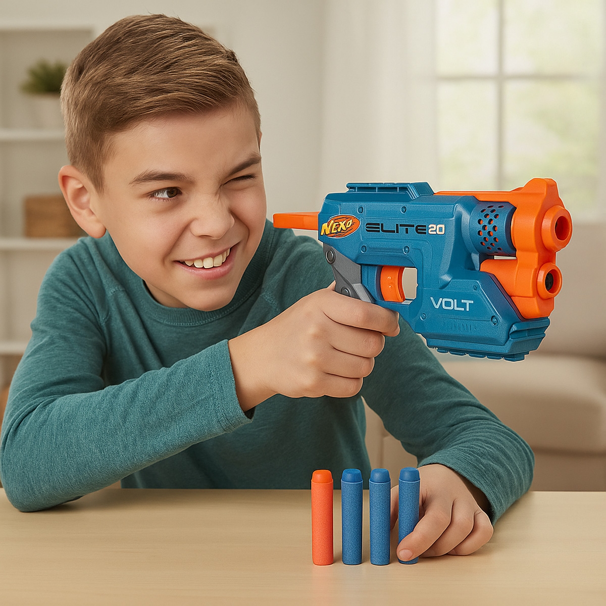 نيرف إليت 2.0 فولت SD 1 بلاستر للجنسين، 8-10 سنوات