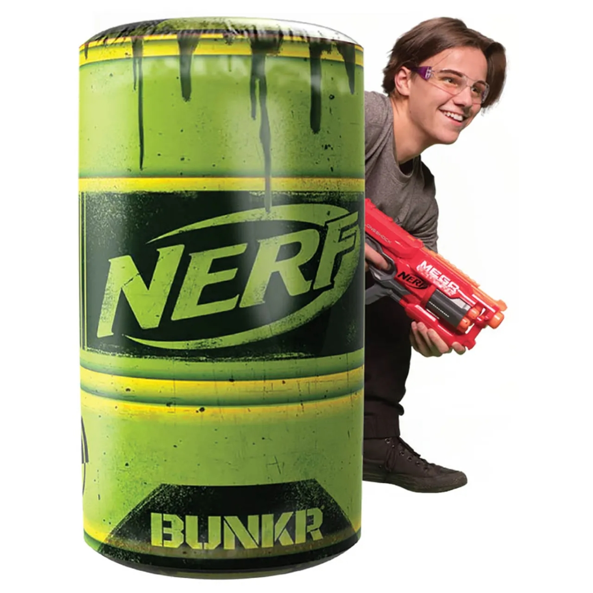 نرف إنفلاتيبل A أسورتمنت تيك كوفر، للجنسين، 8-10 سنوات