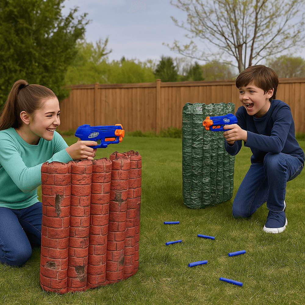 نرف إنفلاتيبل B أسورتمنت تيك كوفر، للجنسين، 5-7 سنوات