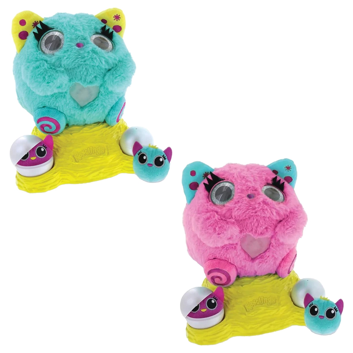 نستلينغز حيوان أليف تفاعلي متنوع مع طفلين مفاجئين للجنسين، 5-7 سنوات