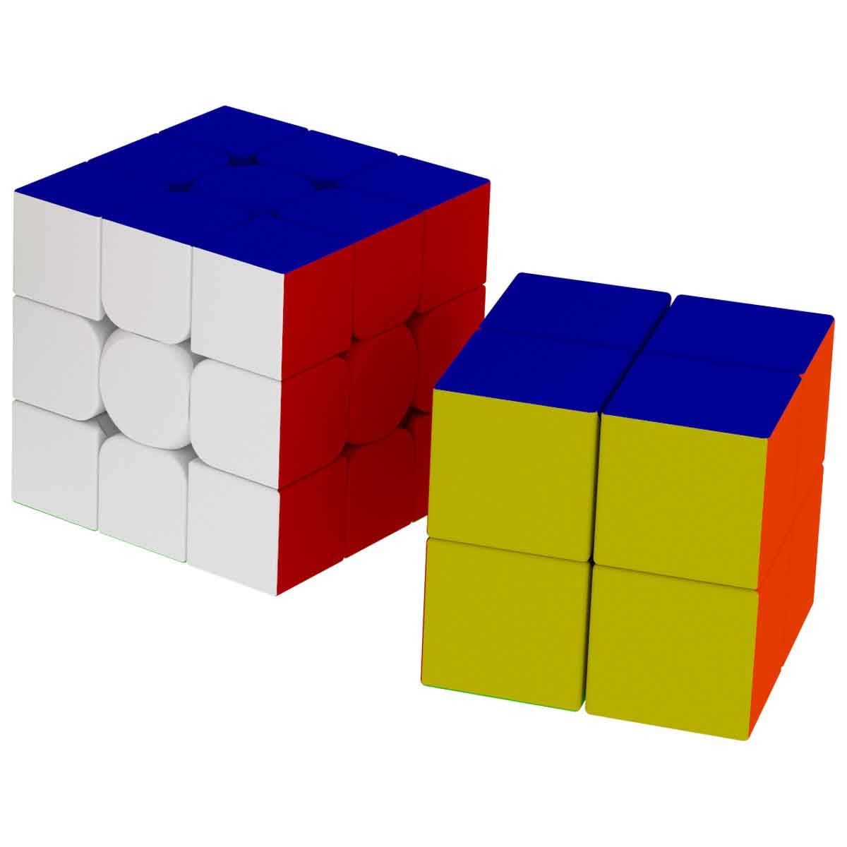نكسيوب مجموعة مكعبات كلاسيكية 3×3 و2×2 قابلة للتكديس سعة 12 لتر للجنسين، عمر 8-10 سنوات