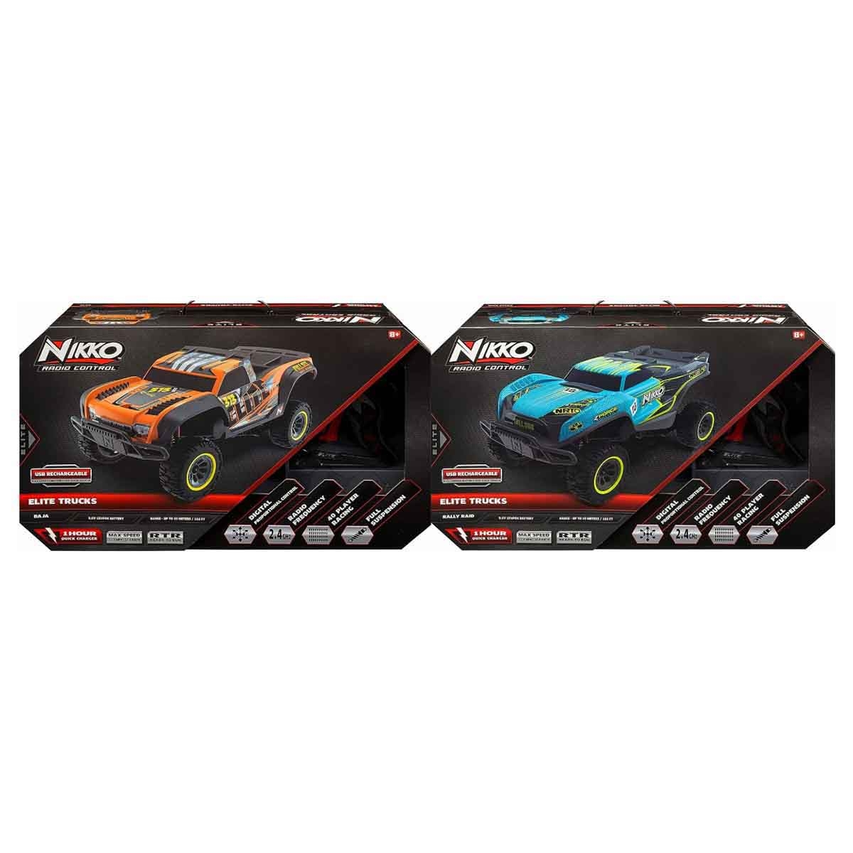 نييكو شاحنة إيليت 12 إنش بالريموت منوعة للأولاد، 8-10 سنوات