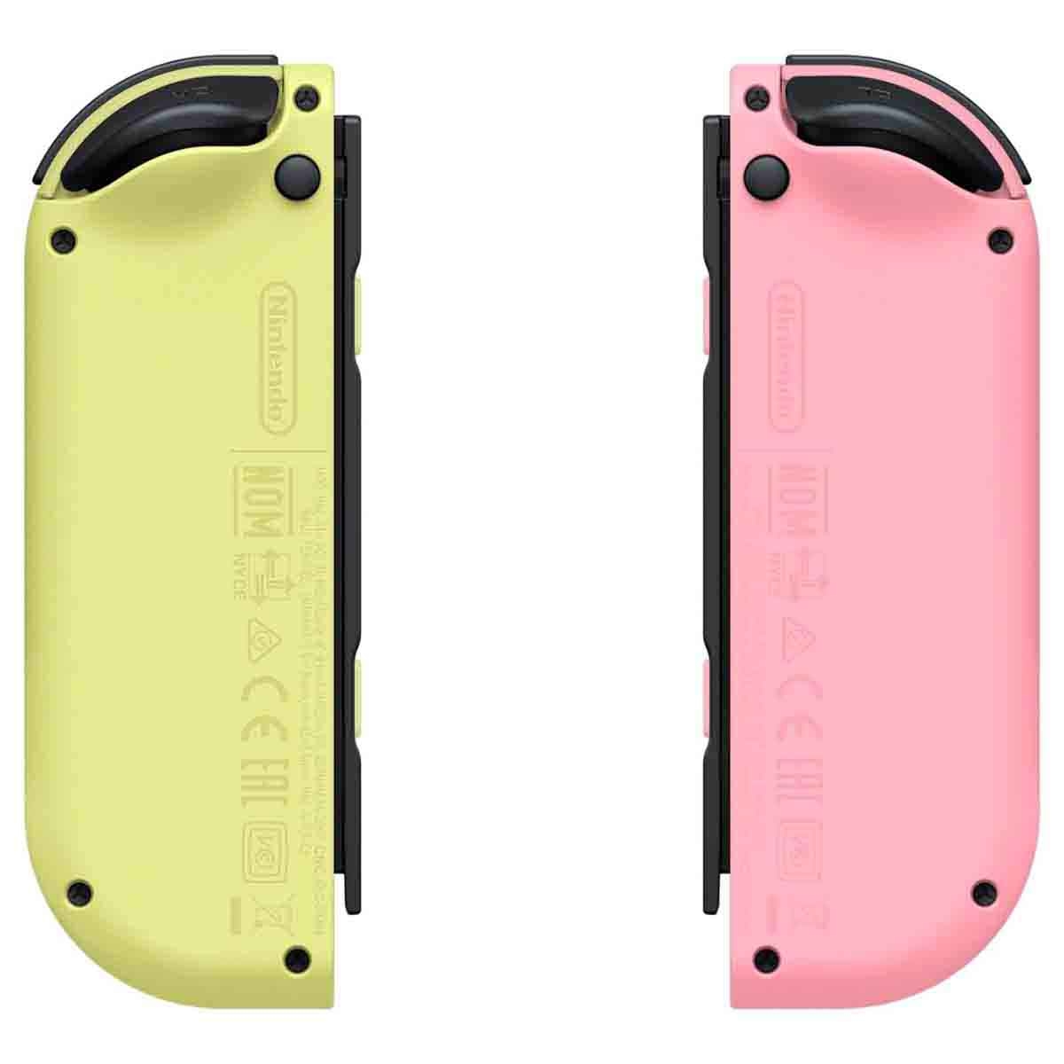 نينتندو وحدات تحكم جوي-كون رسمية لسويتش نسخة السعودية وردي باستيل / أصفر باستيل