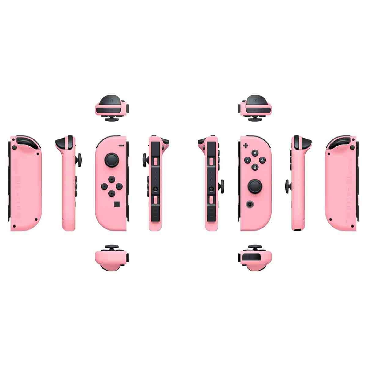 نينتندو وحدات تحكم جوي-كون رسمية لسويتش نسخة السعودية وردي باستيل / أصفر باستيل