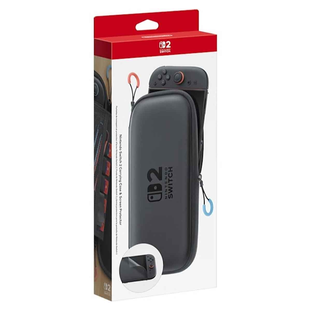 نينتندو حقيبة حمل مع واقي شاشة لجهاز نينتندو سويتش 2