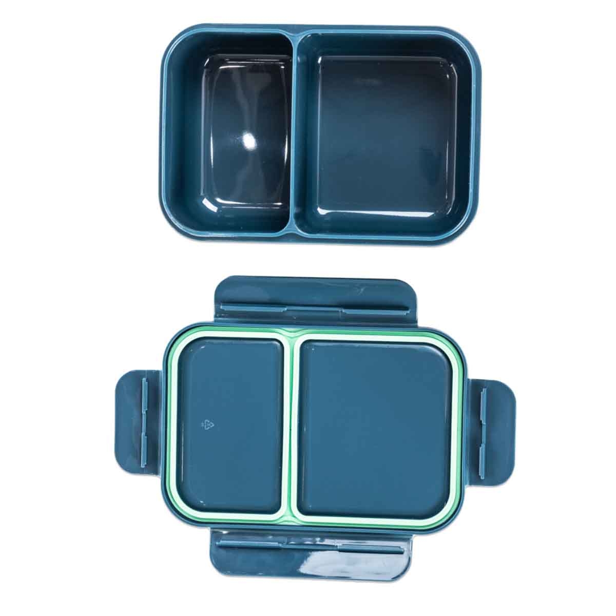 نوفا كيدز صندوق غداء بنتو بتصميم رائد فضاء بقسمين مع زجاجة ماء