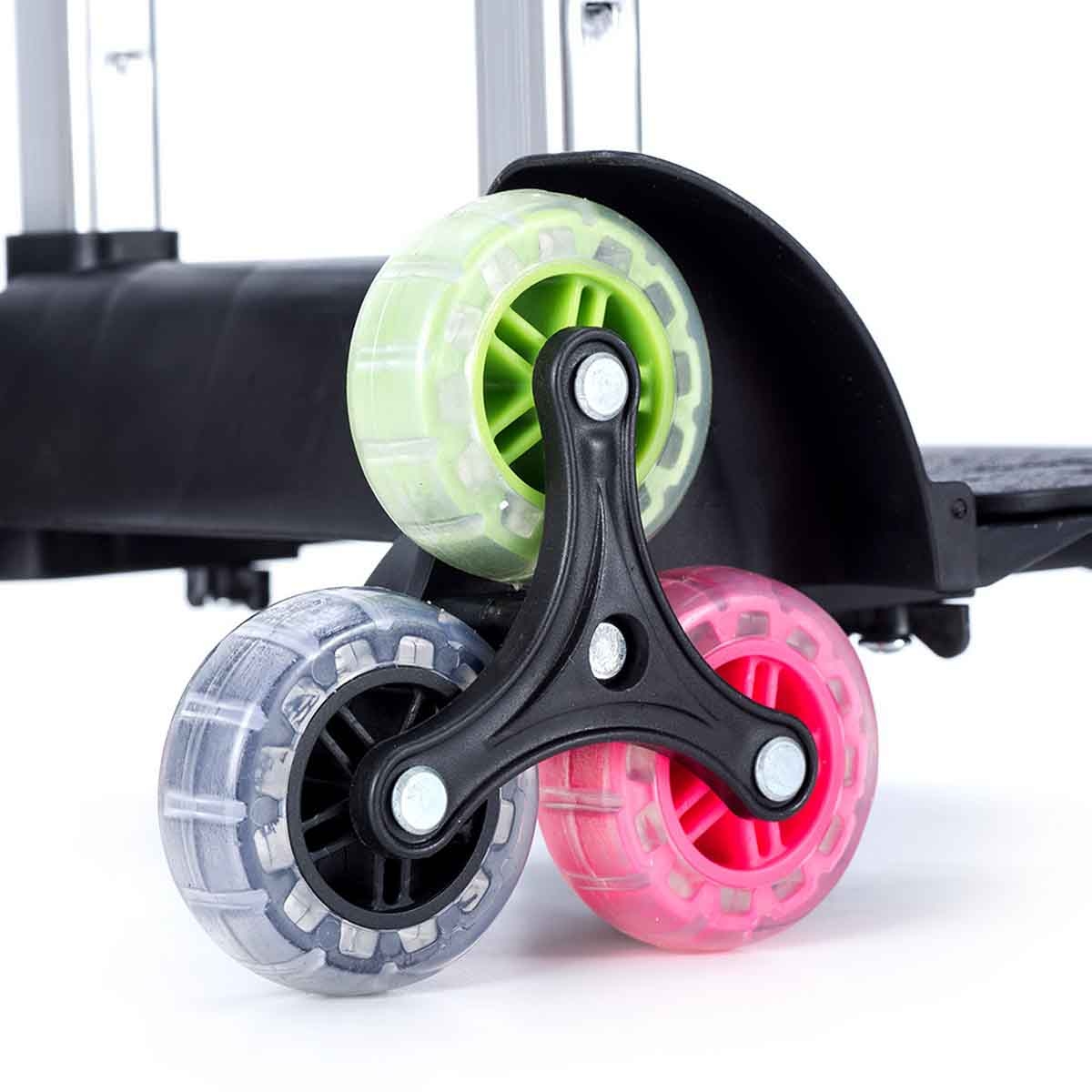 نوفا كيدز حقيبة مدرسية ثلاثية الأبعاد مقاس 16.5 إنش بتصميم ديزي مع عربة