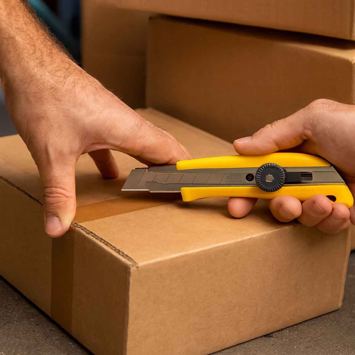 أولفا مشرط 18مم للخدمة الشاقة بمقبض مريح (13+ سنة)