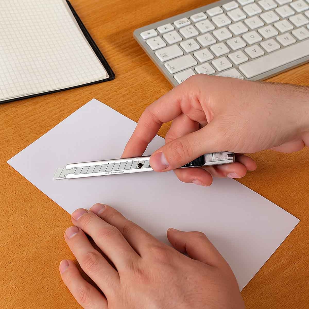 أولفا مشرط ستانلس ستيل 9مم بقفل تلقائي (13+ سنة)