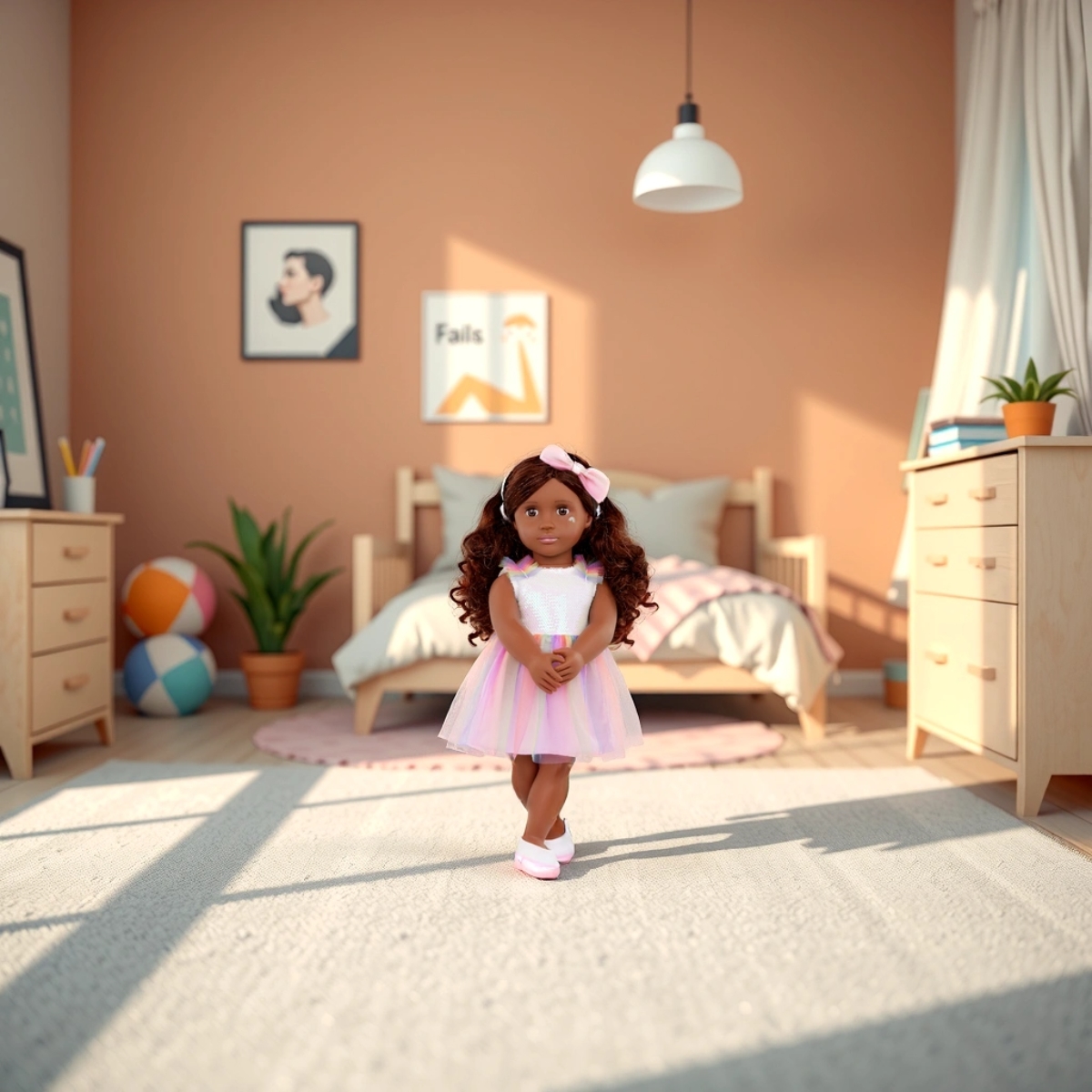 أور جينيريشن - دمية ريفيري 18 إنش للبنات، 3-4 سنوات