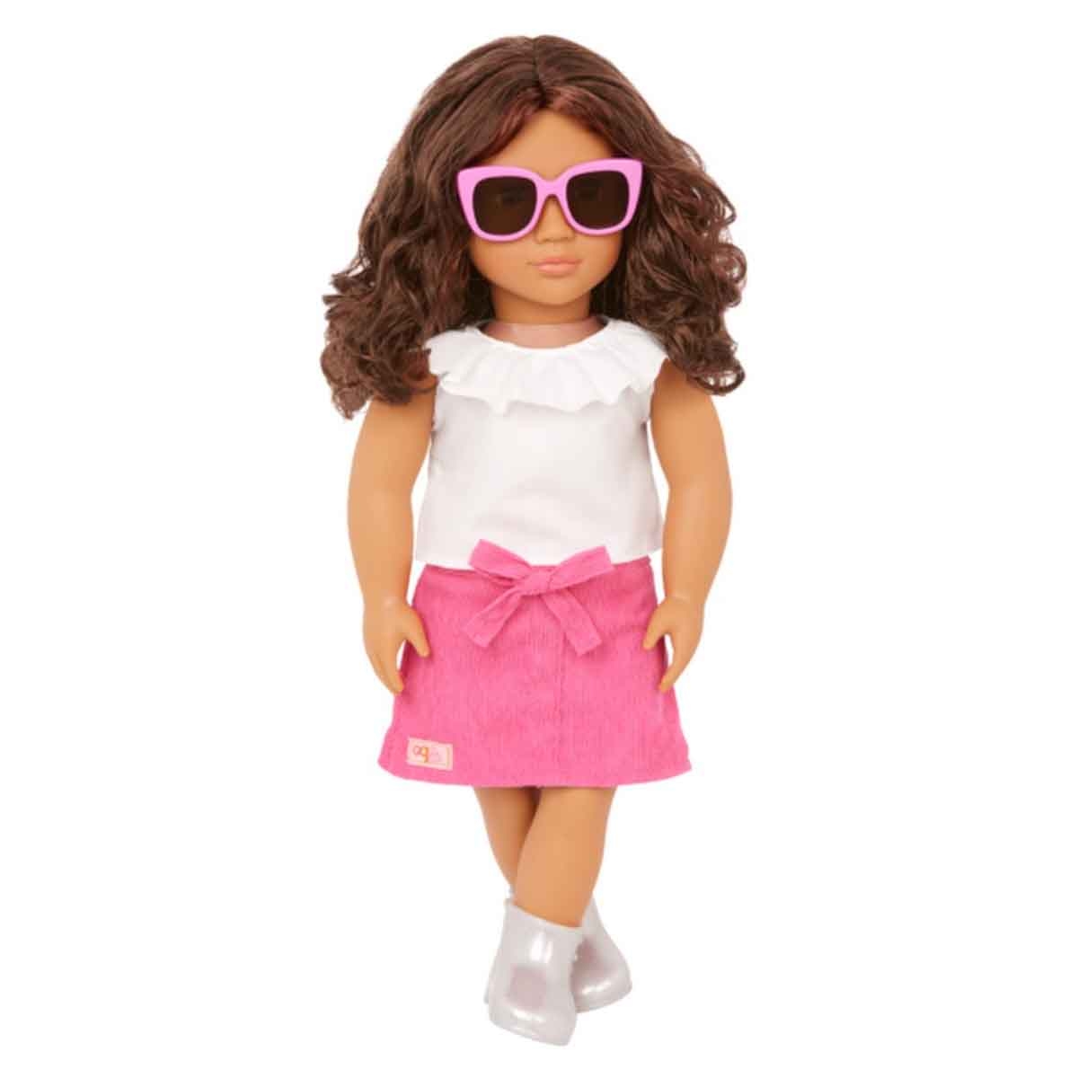 أور جينيريشن دمية أزياء فالنتينا 18 إنش للبنات، 3-4 سنوات