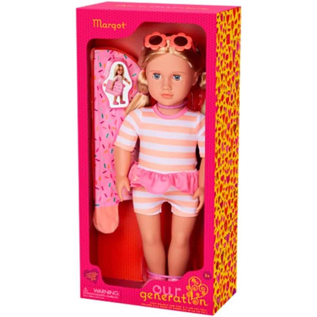 أور جينيريشن دمية مارغو للبنات، عمر 3-4 سنوات
