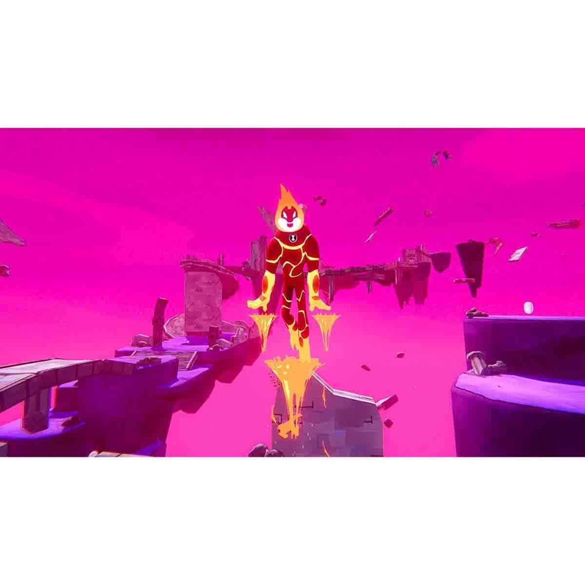 أوترايت لعبة فيديو بن 10 باور تريب (إصدار السعودية) لبلاي ستيشن 4