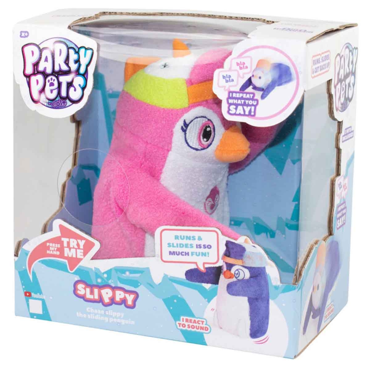 بارتي بيتس دمية محشوة «سليبي» البطريق المنزلق للجنسين، عمر 3-4 سنوات