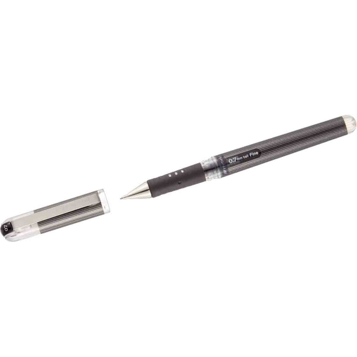 بنتل قلم جل هايبرد دي إكس 0.7 ملم أسود