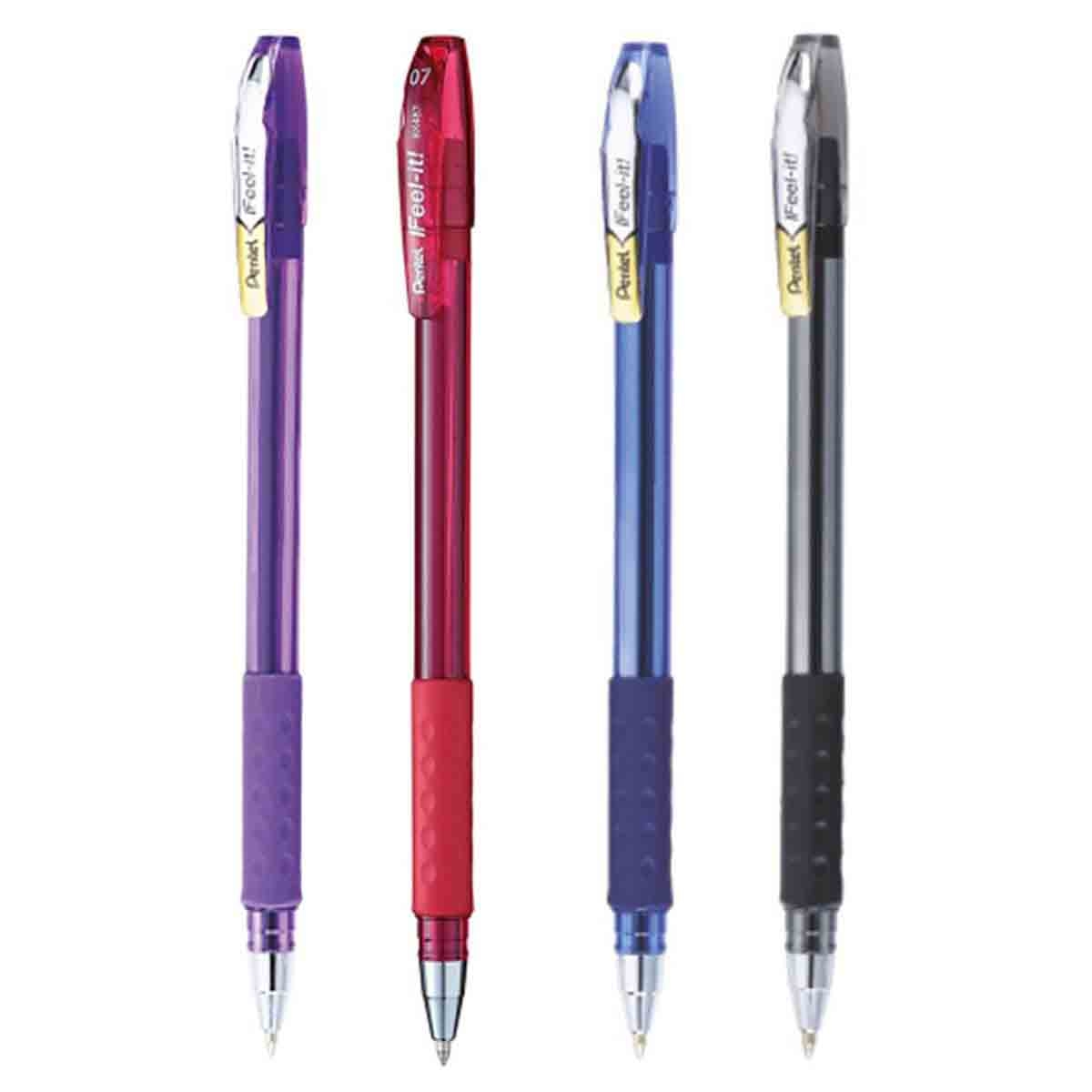 بنتل قلم حبر فيل إت دقيق 0.7 ملم، مجموعة من 5