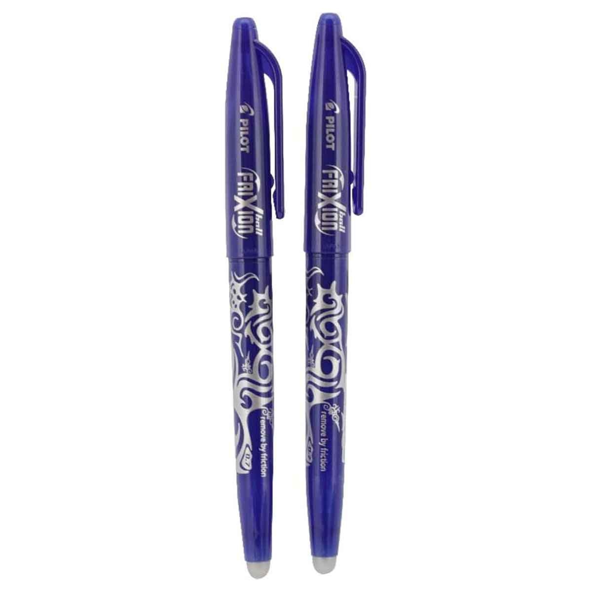 بايلوت مجموعة أقلام قابلة للمسح فريكسون 0.7 مم عدد 2 باللون الأزرق