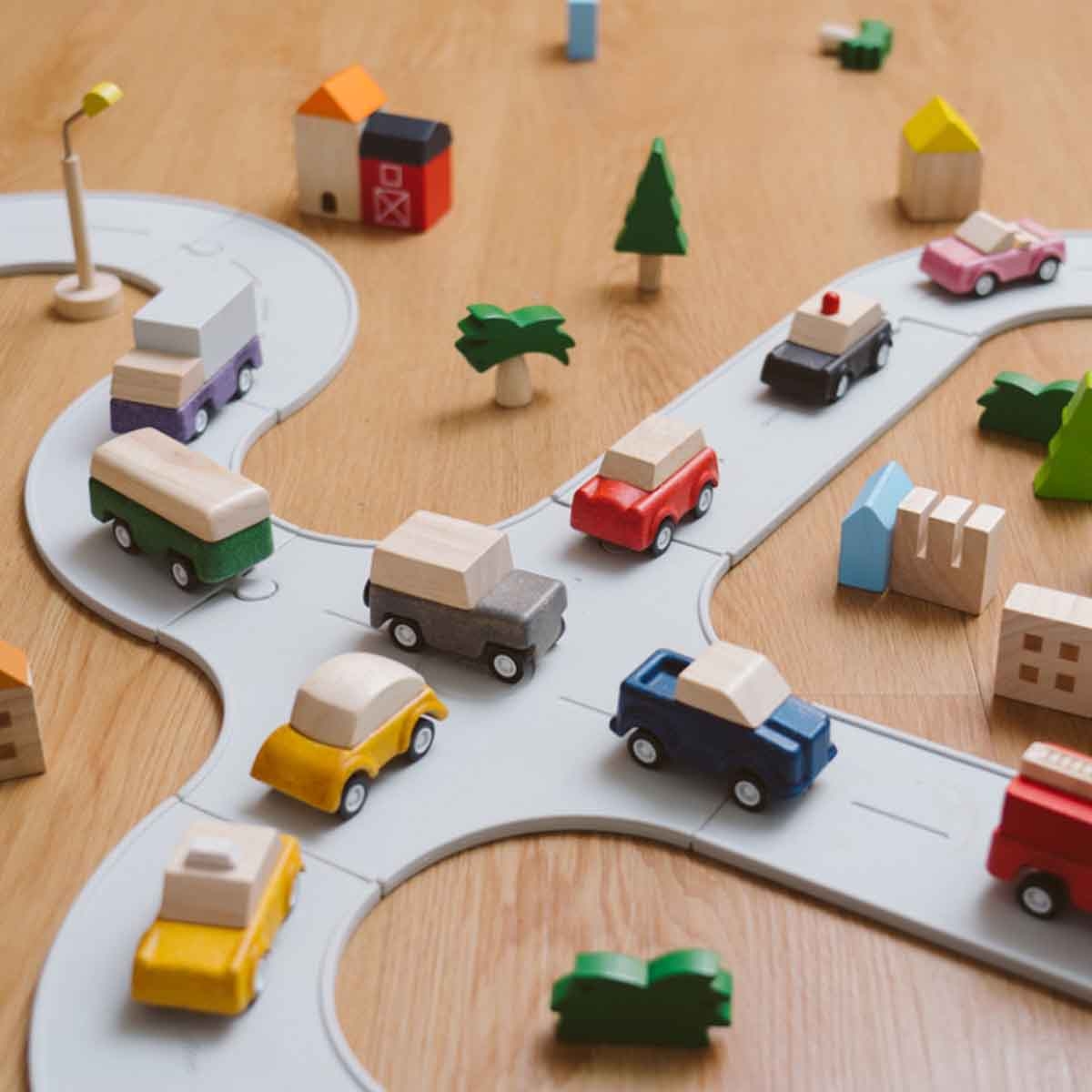 بلان تويز مجموعة مركبات سلسلة بلانوورلد للجنسين 3 - 4 سنوات عدد 5