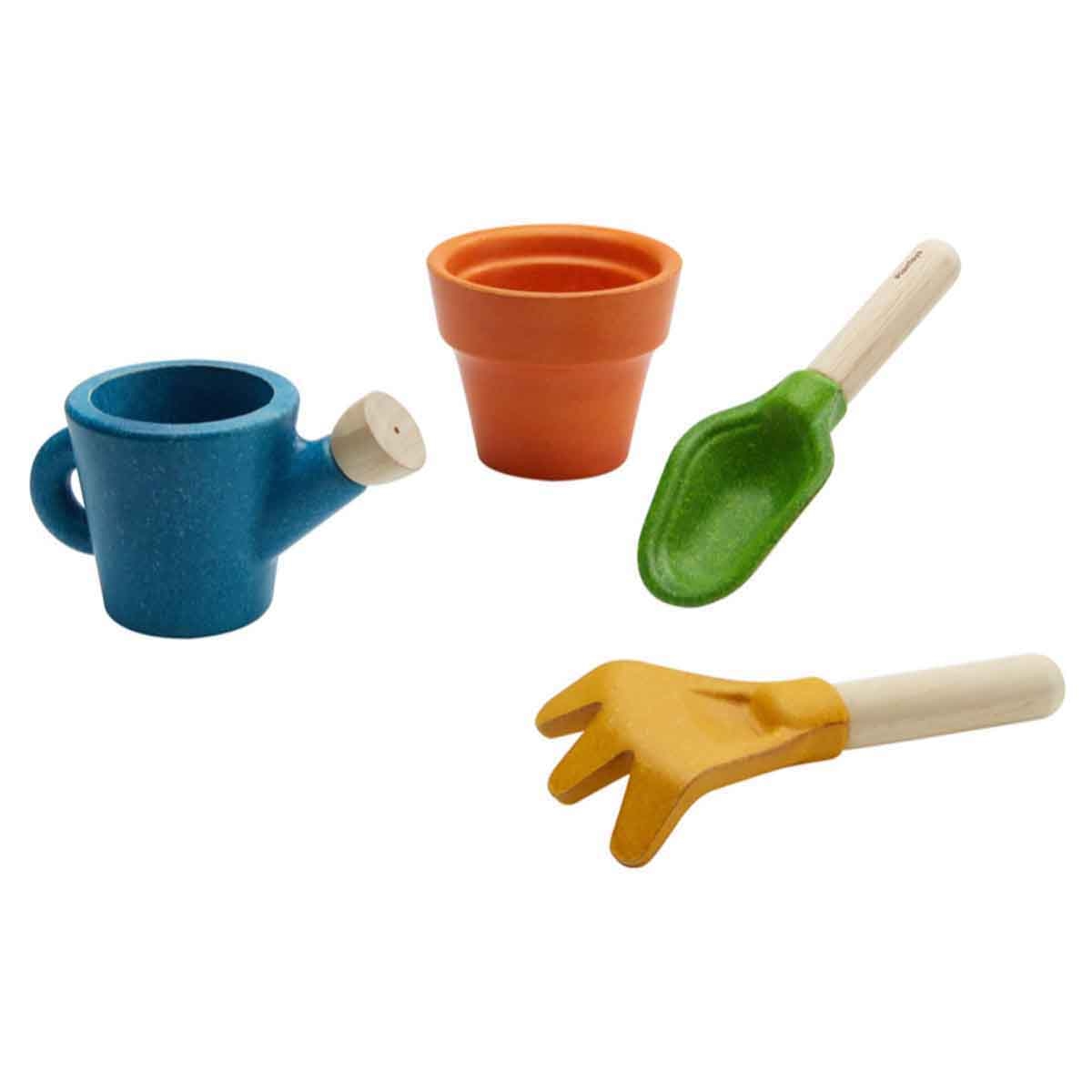 بلان تويز مجموعة بستنة خشبية للجنسين 3 - 4 سنوات