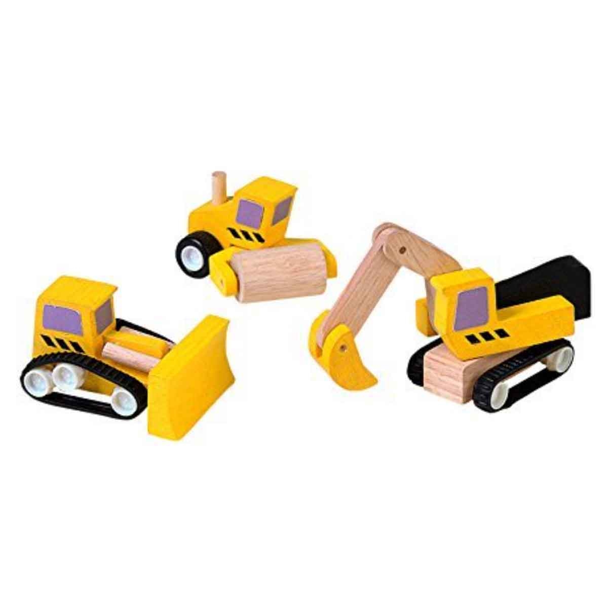 بلان تويز مجموعة إنشاء طرق خشبية للجنسين 3 - 4 سنوات