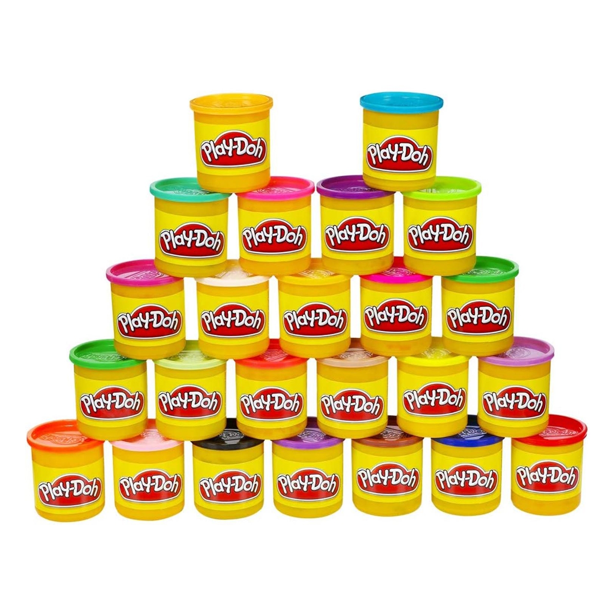 بلاي-دو مجموعة متنوعة من عجينة التشكيل للجنسين من عمر 3 إلى 4 سنوات، مجموعة من 24 قطعة