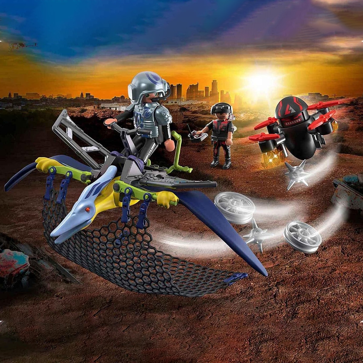 بلاي موبيل داينو رايز بتيرانودون: هجوم الطائرة بدون طيار للجنسين، 5-7 سنوات