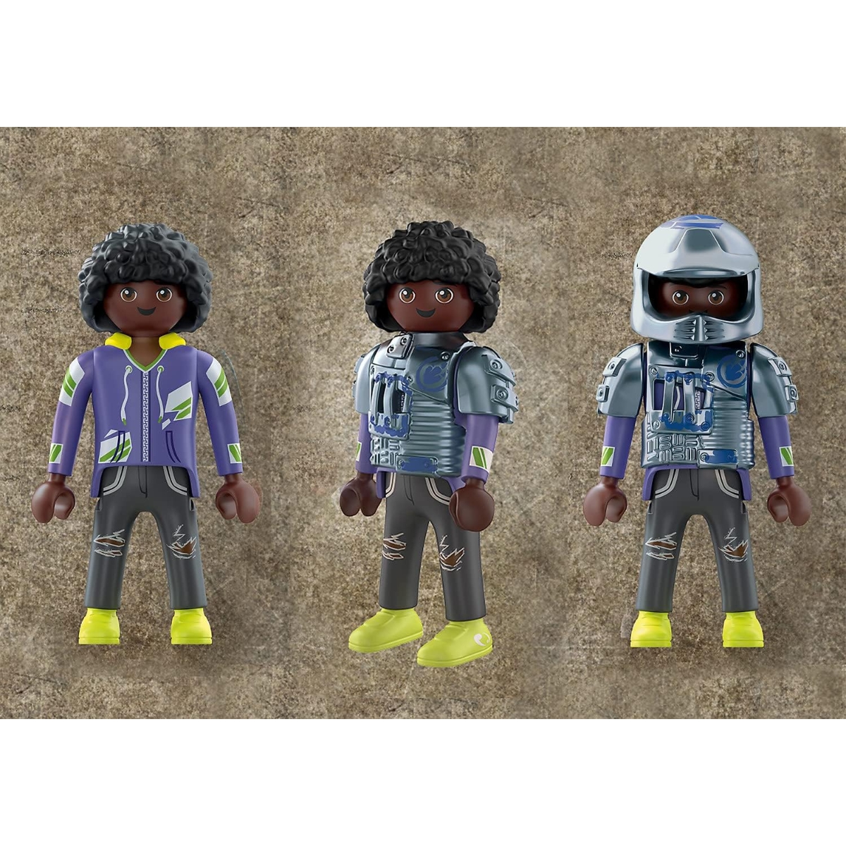 بلاي موبيل داينو رايز ترايسيراتوبس: معركة الأحجار الأسطورية للجنسين، 5-7 سنوات